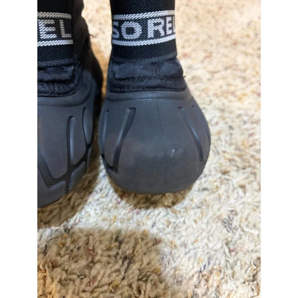 Sorel Youth Cub Kids Winter Snowboots Snow Boots Black
